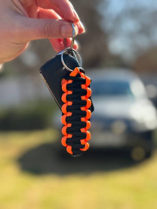 BLACK NEON KEY CHAIN